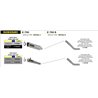 KAWASAKI Z 750 2004 - 2006 CONECTOR BAJO PARA COLECTORES ORIGINALES
