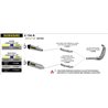 KAWASAKI Z 750 R 2011 - 2014 CONECTOR PARA SILENCIOSOS RACE-TECH