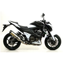 KAWASAKI Z 800 2013 - 2016 SILENCIOSO RACE-TECH EN TITANIO FONDO EN CARBONO
