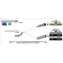 KAWASAKI Z 800 2013 - 2016 SILENCIOSO X-KONE