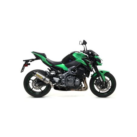 KAWASAKI Z 900 E 2017 - 2018 SILENCIOSO RACE-TECH DE TITANIO FONDO EN CARBONO