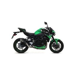 KAWASAKI Z 900 2020 - 2022 SILENCIOSO STREET THUNDER DE TITANIO FONDO EN CARBONO