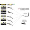 KAWASAKI Z 900 2020 - 2022 KIT DE SILENCIOSO GP2