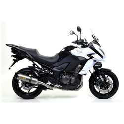 KAWASAKI VERSYS 1000 2015 - 2016 SILENCIOSO RACE-TECH DE ALUMINIO FONDO EN CARBONO