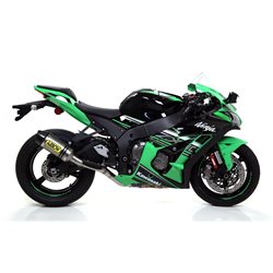 KAWASAKI ZX-10R 2016 - 2019 SISTEMA INTERMEDIO RACING - SILENCIOSO RACE-TECH DE TITANIO + CONECTOR DE TITANIO Ø60MM.