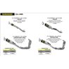 KAWASAKI ZX-10RR 2017 - 2019 SISTEMA INTERMEDIO RACING - SILENCIOSO PRO-RACE DE TITANIO + CONECTOR DE TITANIO Ø65MM.