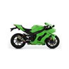 KAWASAKI ZX-10R / ZX-10RR 2021 - 2022 SISTEMA INTERMEDIO RACING - SILENCIOSO PRO-RACE DE TITANIO + CONECTOR DE TITANIO - FONDO C