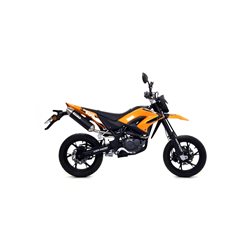 KSR MOTO TW 125 SM 2017 - 2020 SILENCIOSO THUNDER DE ALUMINIO DARK""