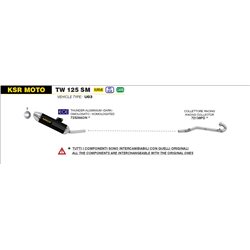 KSR MOTO TW 125 SM 2017 - 2020 COLECTOR RACING