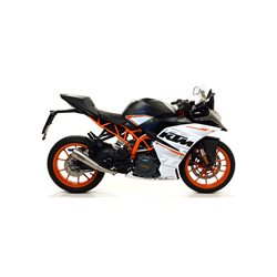 KTM RC 125 2017 - 2020 SILENCIOSO THUNDER DE ALUMINIO DARK""