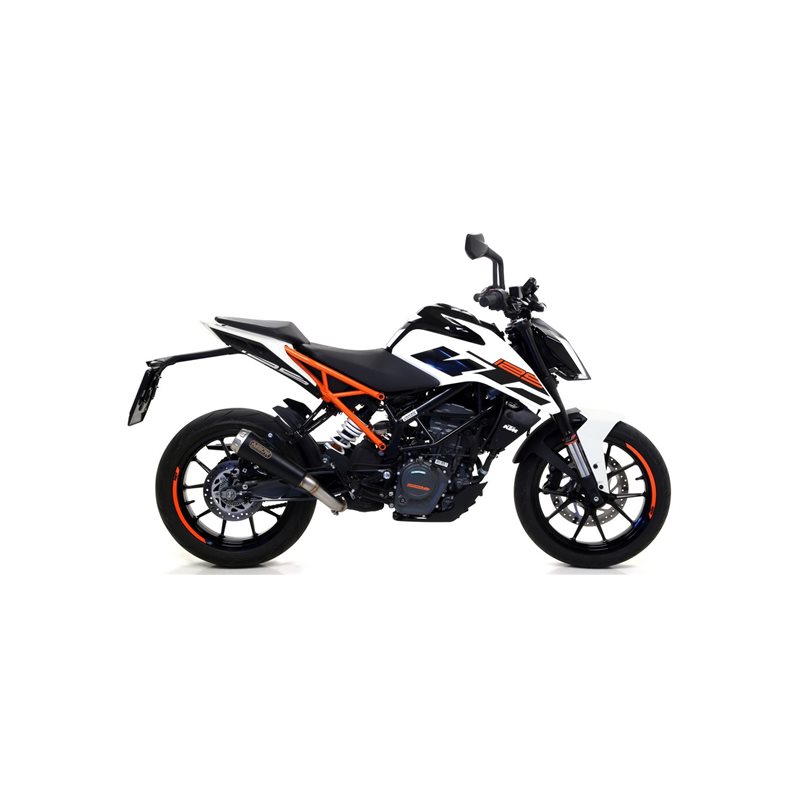 KTM DUKE 125 2017 - 2020 KIT DE SILENCIOSO GP2