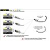 KTM DUKE 125 2021 - 2022 SILENCIOSO PRO-RACE NICHROM DARK""