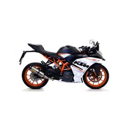 KTM RC 390 2017 - 2020 SILENCIOSO THUNDER DE ALUMINIO FONDO EN CARBONO