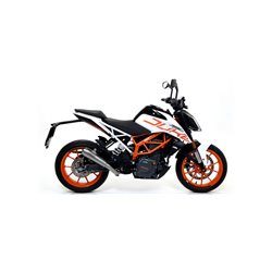 KTM DUKE 390 2017 - 2020 SILENCIOSO THUNDER DE ALUMINIO FONDO EN CARBONO