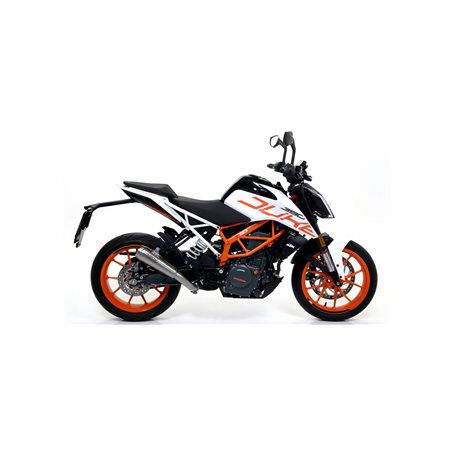 KTM DUKE 390 2017 - 2020 SILENCIOSO THUNDER DE ALUMINIO FONDO EN CARBONO