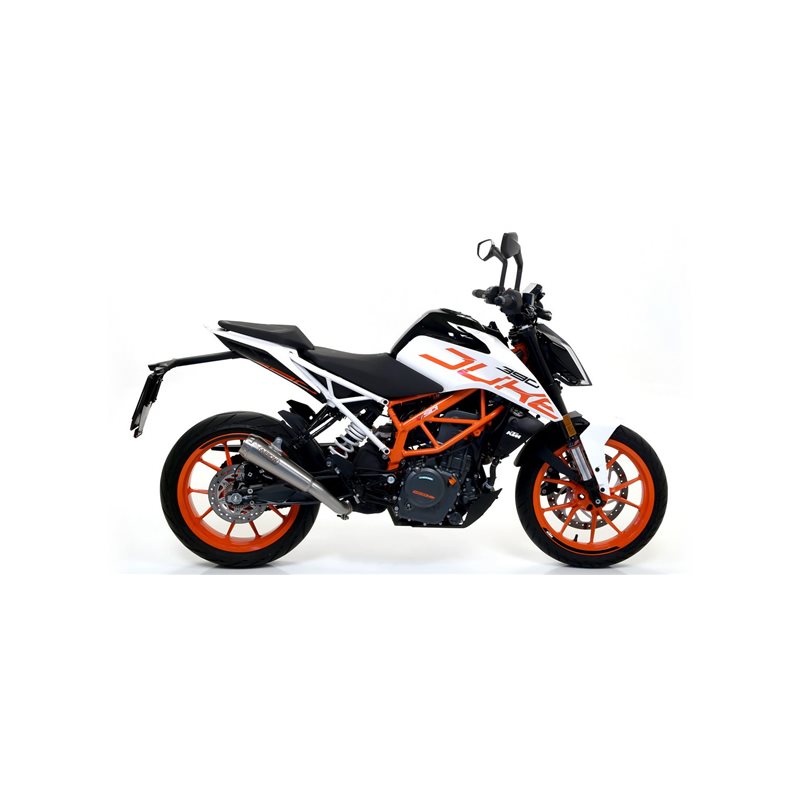 KTM DUKE 390 2017 - 2020 KIT DE SILENCIOSO GP2 DARK""