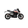 KTM DUKE 390 2021 - 2022 KIT DE SILENCIOSO GP2 DARK""