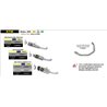 KTM DUKE 390 2021 - 2022 KIT DE SILENCIOSO GP2 DARK""