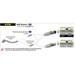 KTM 690 ENDURO R 2009 - 2016 CONECTOR