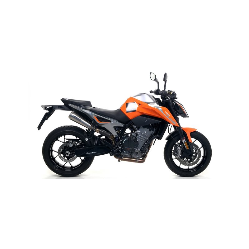 KTM 790 DUKE 2018 - 2020 SILENCIOSOS PRO-RACE NICHROM DARK" (DCHO+IZDO)"