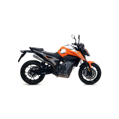 KTM 790 DUKE 2018 - 2020 SILENCIOSOS PRO-RACE NICHROM DARK" (DCHO+IZDO)"