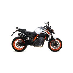 KTM 890 DUKE R 2020 - 2022 SILENCIOSO RACE-TECH DE ALUMINIO FONDO EN CARBONO