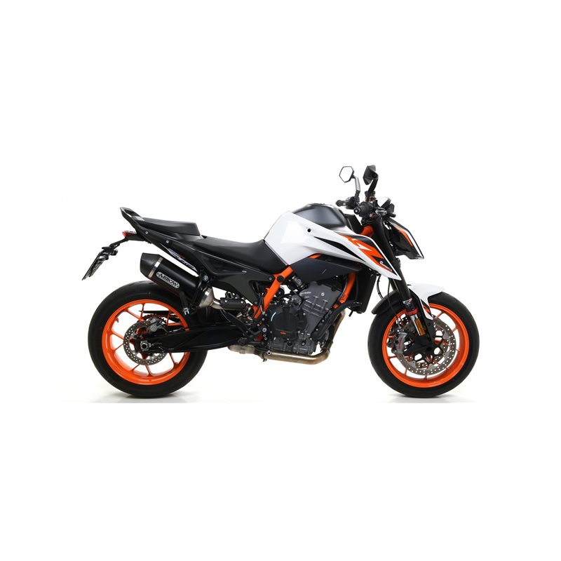 KTM 890 DUKE R 2020 - 2022 SILENCIOSO RACE-TECH DE ALUMINIO FONDO EN CARBONO