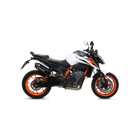 KTM 890 DUKE R 2020 - 2022 SILENCIOSO RACE-TECH DE ALUMINIO FONDO EN CARBONO
