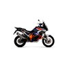 KTM 1290 SUPERADVENTURE S / R 2021 - 2022 SILENCIOSO SONORA DE TITANIO DARK" FONDO EN CARBONO"