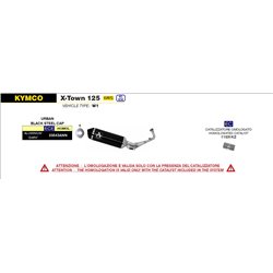 KYMCO X-TOWN 125 2021 - 2022 SISTEMA COMPLETO URBAN  DE ALUMINIO DARK" FONDO "DARK""