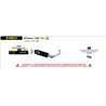 KYMCO X-TOWN 125 2021 - 2022 SISTEMA COMPLETO URBAN  DE ALUMINIO DARK" FONDO "DARK""