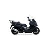 KYMCO XCITING 400I 2017 - 2018 SILENCIOSO URBAN DE ALUMINIO DARK" FONDO "DARK""