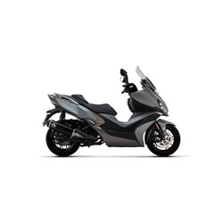 KYMCO XCITING 400I S 2021 - 2022 SILENCIOSO URBAN DE ALUMINIO DARK" FONDO DE CARBONO"