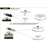 KYMCO AK 550 2017 - 2020 KIT COLECTORES CON CONVERTIDOR CATALÍTICO PARA SILENCIOSO RACE-TECH