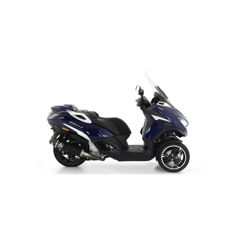 PEUGEOT METROPOLIS 400 2017 - 2021 CONECTOR RACING PARA ESCAPE URBAN