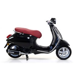 PIAGGIO VESPA PRIMAVERA I-GET 3V 2017 - 2018 SILENCIOSO URBAN  DE ALUMINIO DARK" FONDO "DARK""