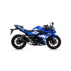 SUZUKI GSX 250 R 2017 - 2020 SILENCIOSO PRO-RACE NICHROM DARK""