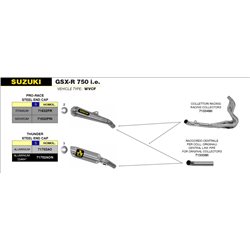 SUZUKI GSX-R 750 I.E. 2006 - 2007 CONECTOR CENTRAL PARA COLECTORES ORIGINALES
