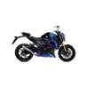 SUZUKI GSX-S 750 2017 - 2020 SILENCIOSO RACE-TECH DE ALUMINIO FONDO EN CARBONO