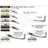SUZUKI GSX-R 1000 / 1000 R 2017 - 2020 SISTEMA COMPLETO COMPETITION CON DBKILLER CON FONDO EN CARBONO