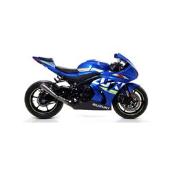 SUZUKI GSX-R 1000 / 1000 R 2017 - 2020 SISTEMA COMPLETO COMPETITION EVO" CON DBKILLER CON FONDO EN CARBONO"