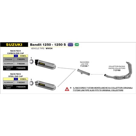 SUZUKI GSF 1250 BANDIT 2007 - 2016 CONECTOR BAJO PARA COLECTORES ORIGINALES