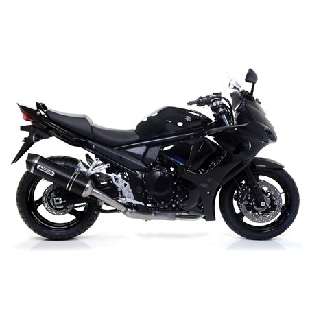 SUZUKI GSX 1250 F 2010 - 2016 SILENCIOSO RACE-TECH DE TITANIO FONDO EN CARBONO