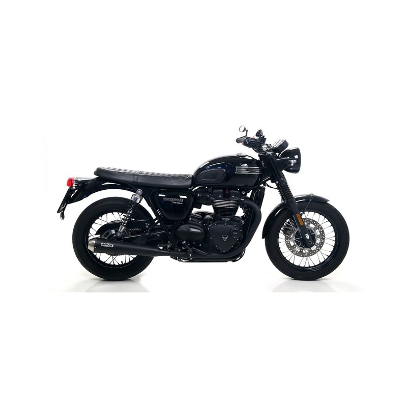 TRIUMPH BONNEVILLE T100 2017 - 2020 SILENCIOSOS PRO-RACING NICHROM (DCHO+IZDO)