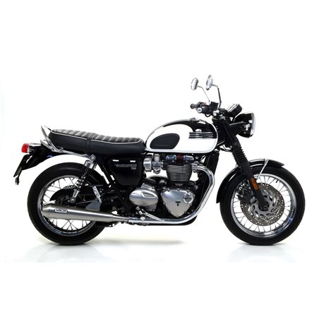 TRIUMPH BONNEVILLE T120 2016 - 2019 SILENCIOSOS PRO-RACING NICHROM (DCHO+IZDO)