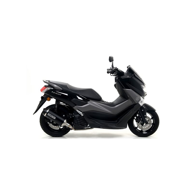 YAMAHA NMAX 125 2017 - 2020 SILENCIOSO URBAN  DE ALUMINIO DARK" FONDO "DARK""
