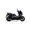 YAMAHA NMAX 125 2017 - 2020 SILENCIOSO URBAN  DE ALUMINIO DARK" FONDO "DARK""