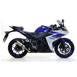 YAMAHA YZF R3 2015 - 2017 SILENCIOSO PRO RACE DE NICHROM