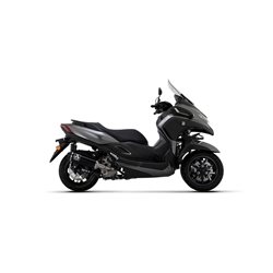 YAMAHA TRICITY 300 2021 - 2022 SILENCIOSO URBAN DE ALUMINIO DARK" FONDO DE CARBONO"