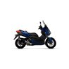 YAMAHA XMAX 300 2021 - 2022 SILENCIOSO URBAN DE ALUMINIO DARK" FONDO DE CARBONO"